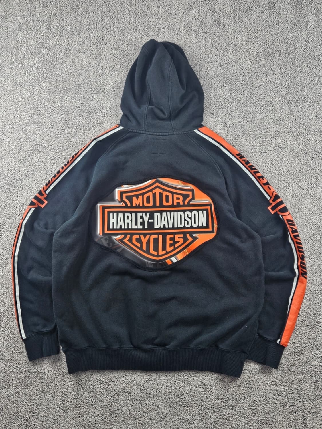 할리데이비슨 리워크 커스텀 스웻 후드 티셔츠 ( XL ) / 11240 상품이미지5