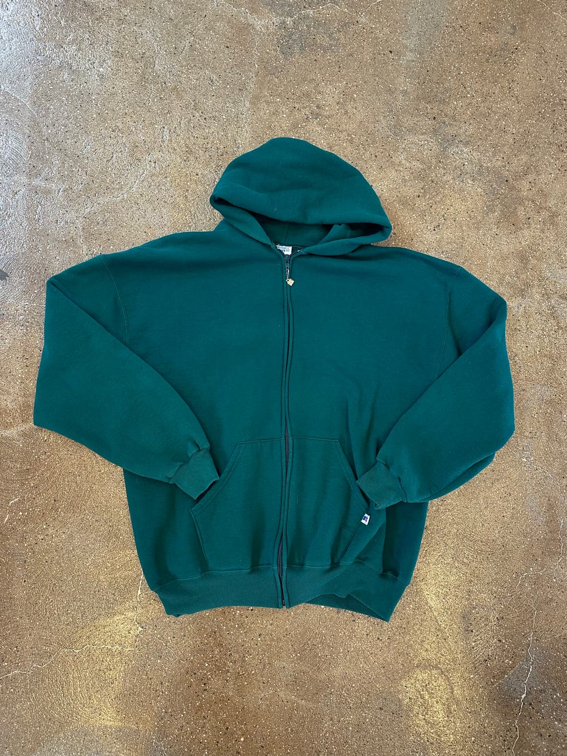 90s 빈티지 러셀 후드 집업 상품이미지1