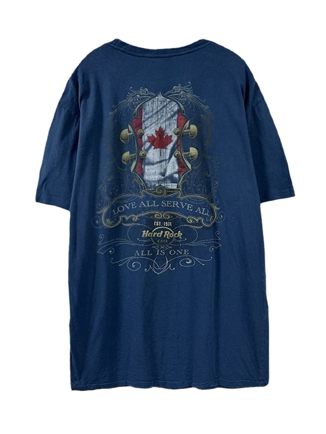 [XL] HARD ROCK 하드락 캐나다그래픽 빈티지 반팔티 상품이미지2