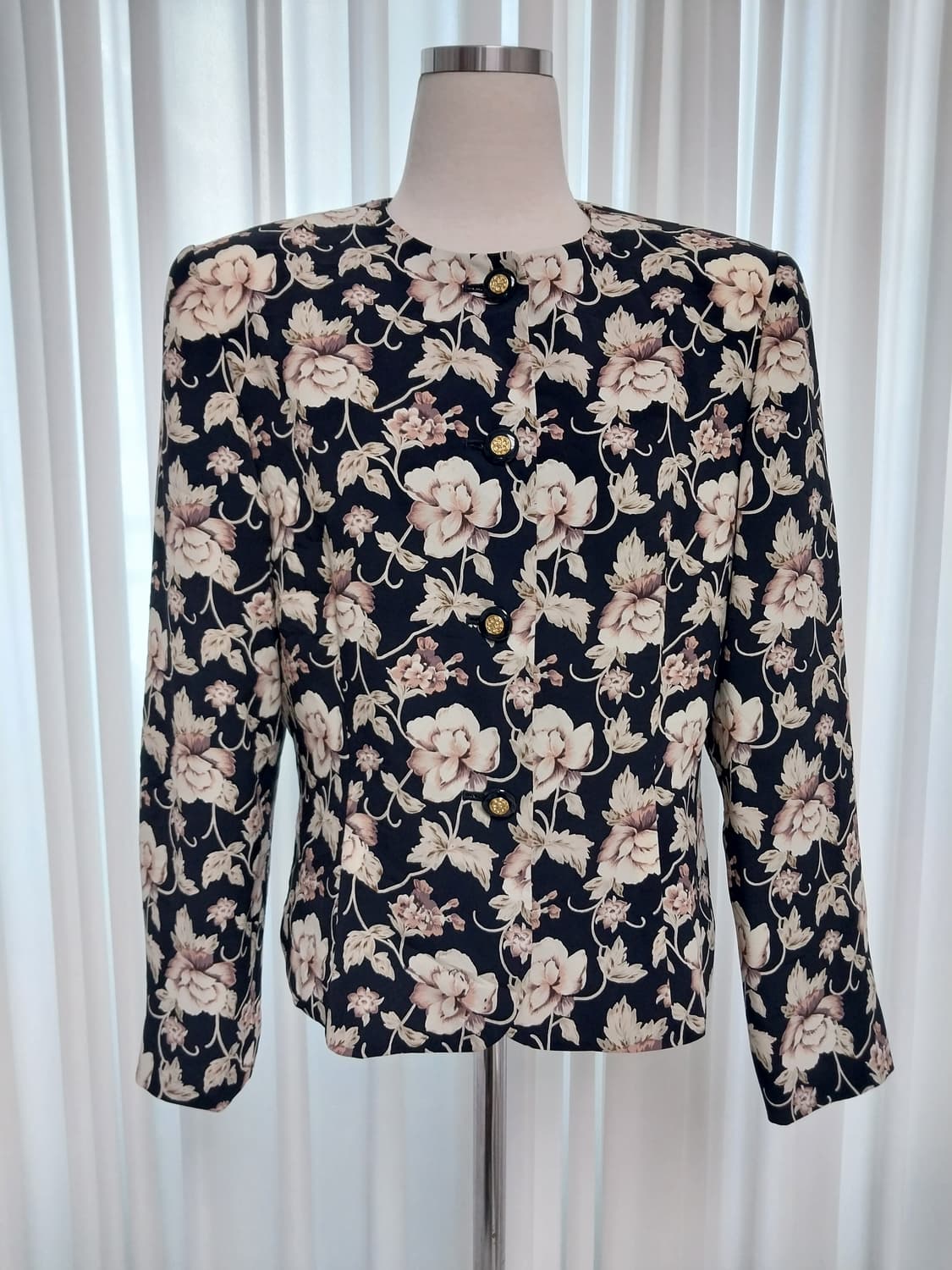 일본 빈티지 꽃무늬 여성 자켓 상품이미지1