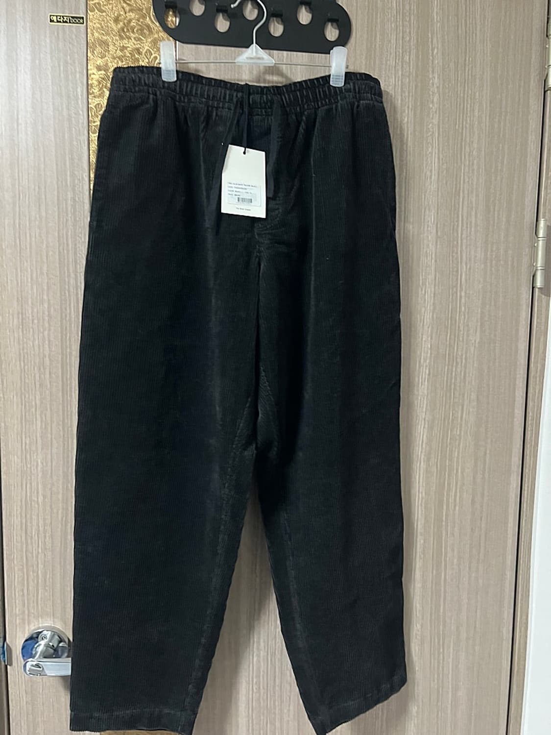 YMC 알바 스케이트 트라우저 블랙 M (코듀로이 치노) 상품이미지3