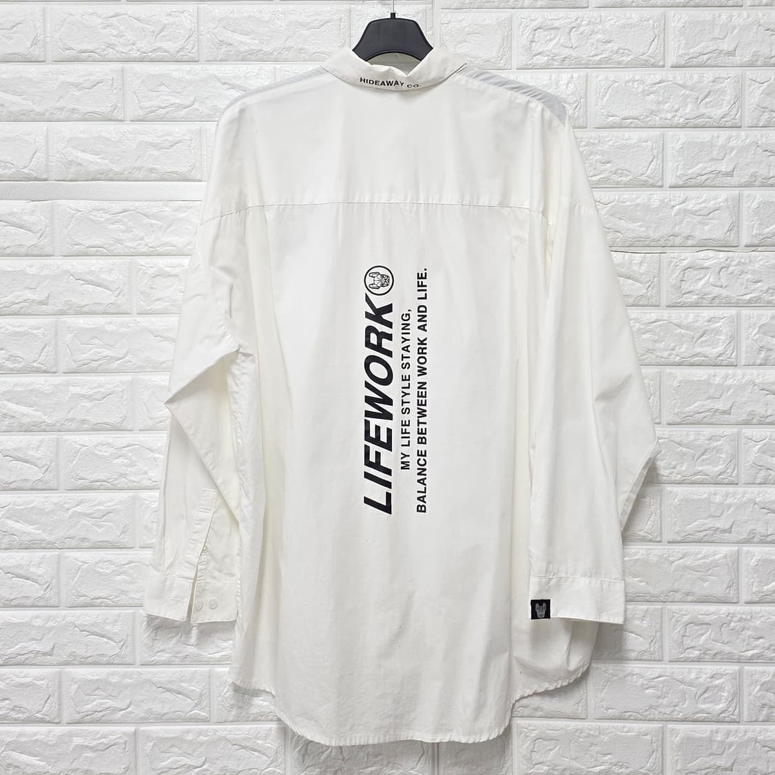 택포_ 라이프워크 화이트 셔츠 FREE 상품이미지4