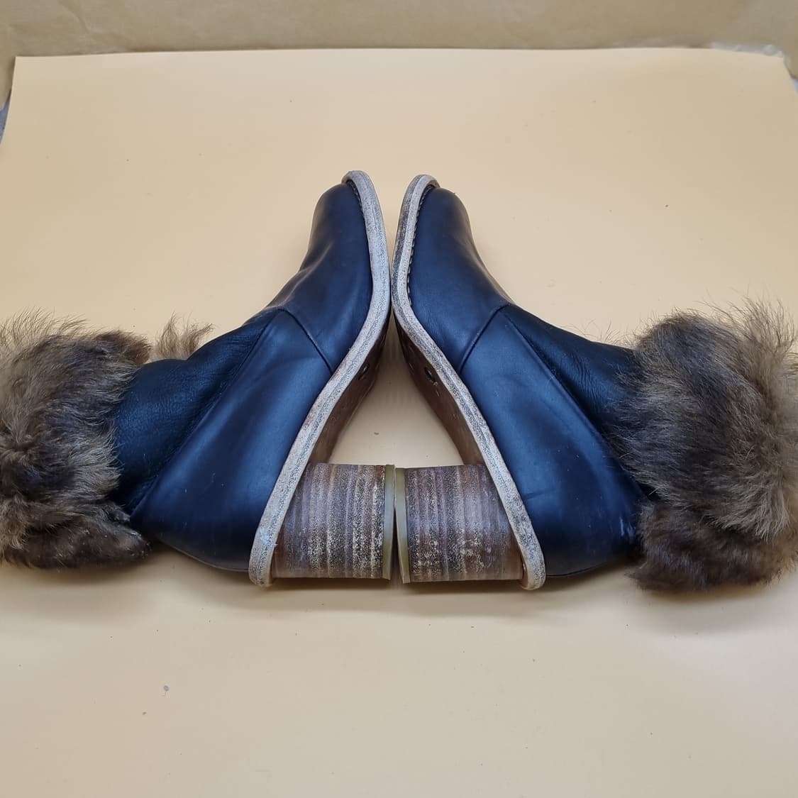 네오샌스 여성가죽털부츠 230 굽7 상품이미지5