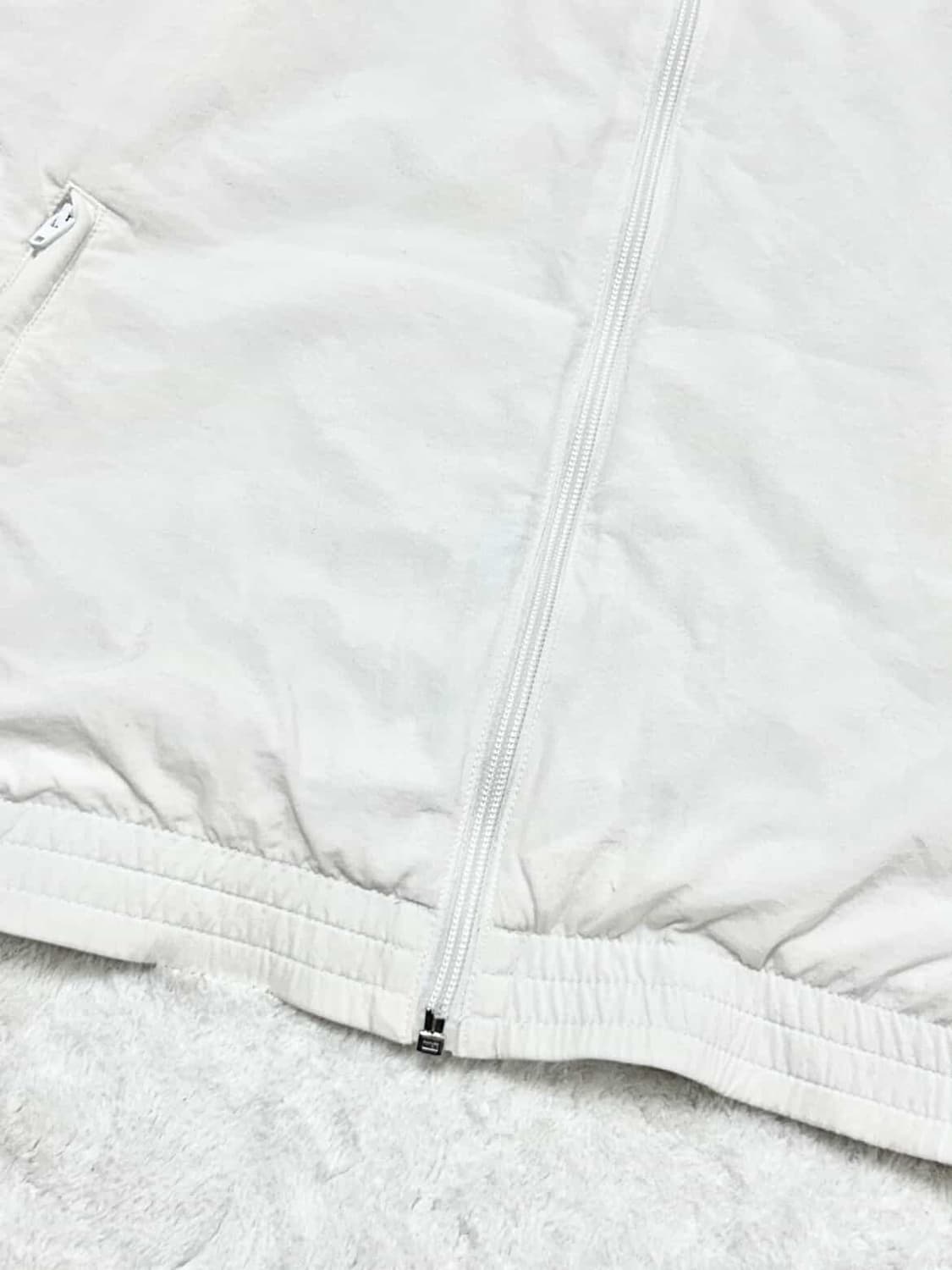 아디다스 화이트 삼선 나일론자켓 상품이미지9