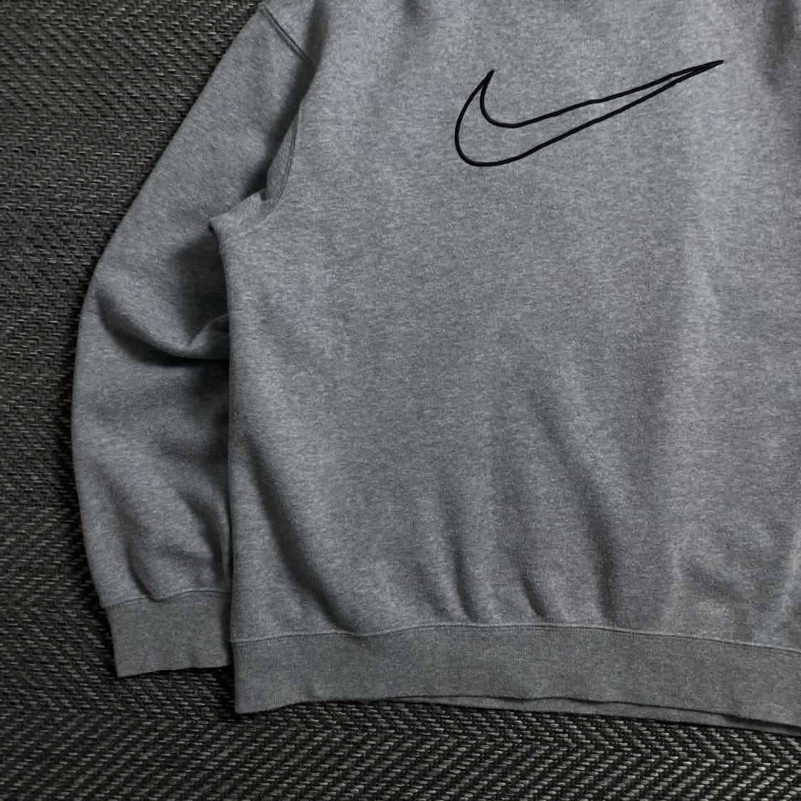 나이키 빅스우시 로고 그레이 스웻 맨투맨y 4129 상품이미지4