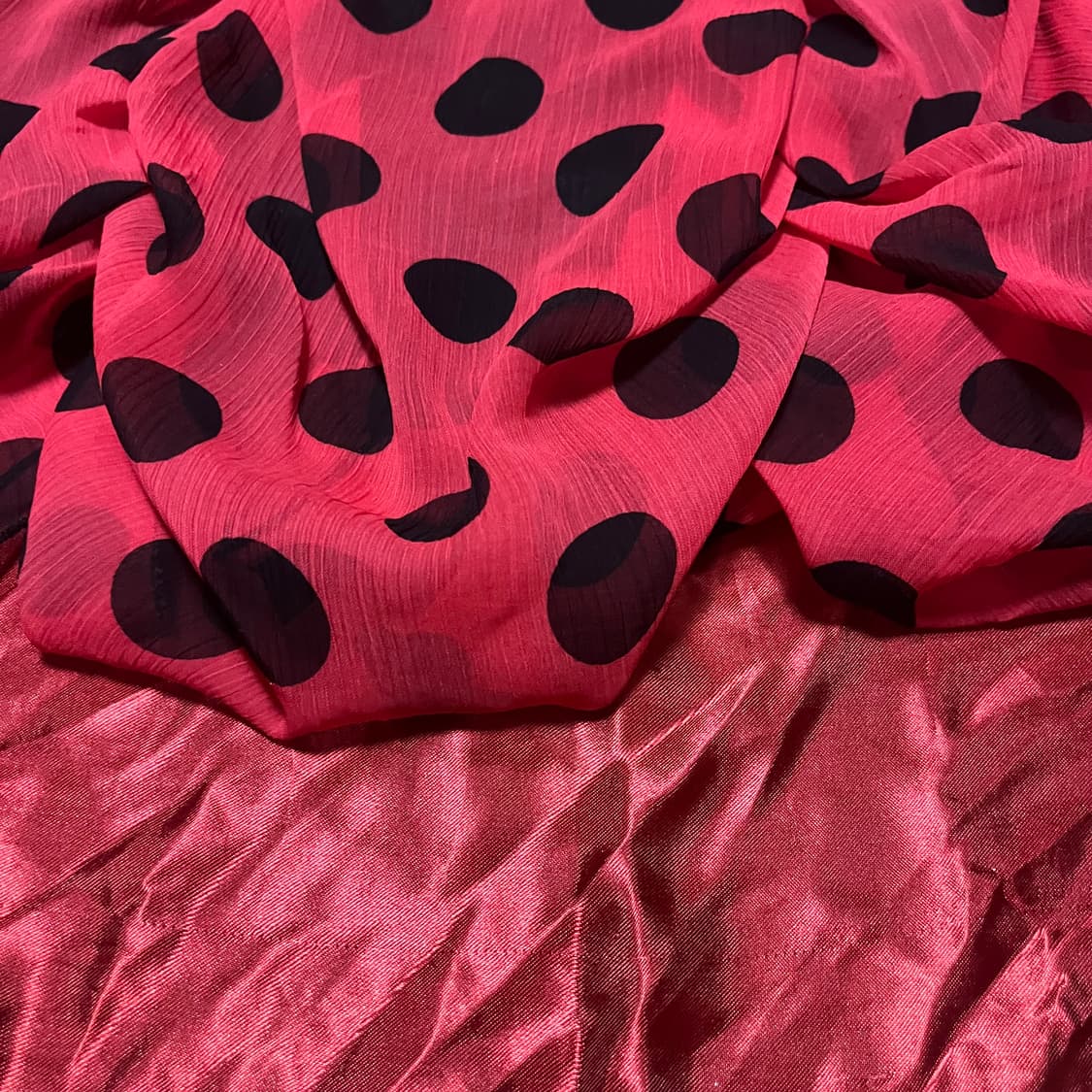 땡땡이 벌룬 갸루 키치 스커트  상품이미지2