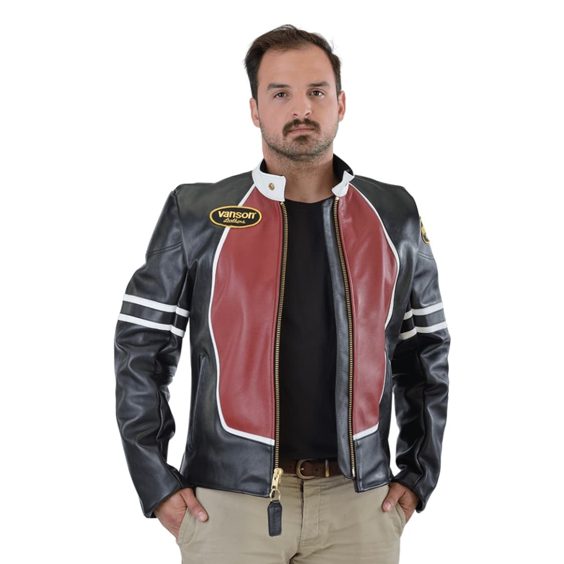 벤슨 레더 라이더 자켓 VANSON RACE JACKET 상품이미지7