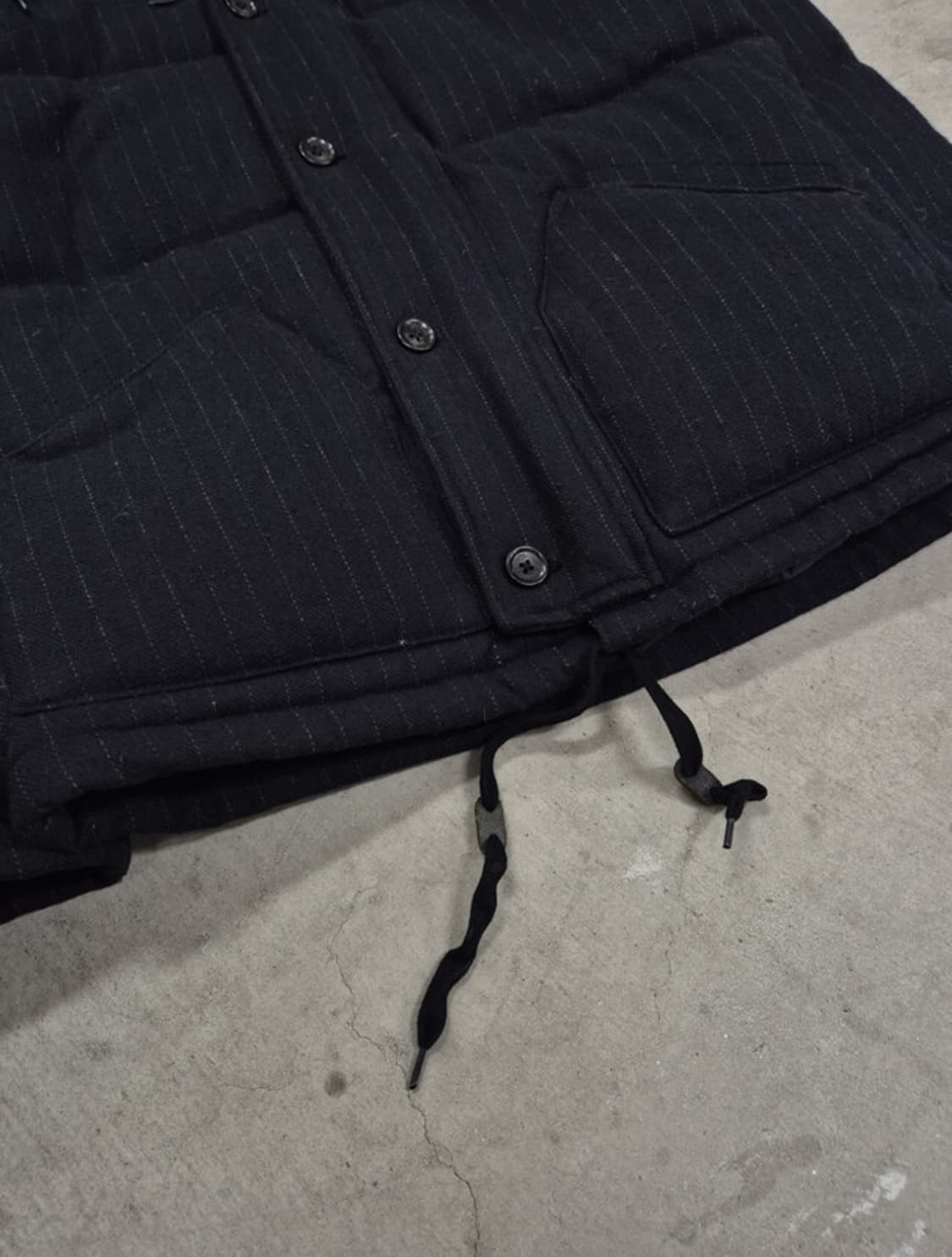 JOURNAL STANDARD, PINSTRIPE HOOD PUFFER  상품이미지4