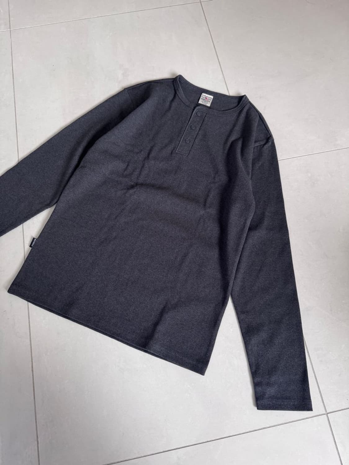 HENRY NECK LS TEE 헨리넥 LS 티셔츠 상품이미지4