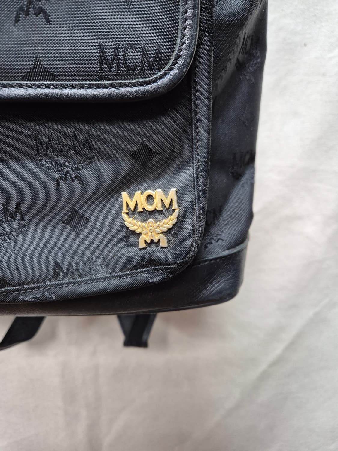 MCM 자가드 백팩 상품이미지2