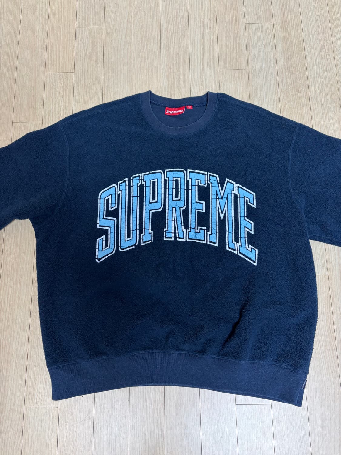 슈프림 인사이드 아웃 맨투맨 네이비 / L (23fw) 상품이미지2