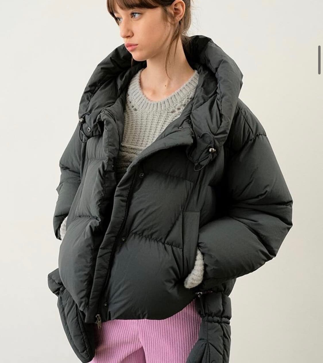 온앤온 구스다운 숏패딩 55 상품이미지2