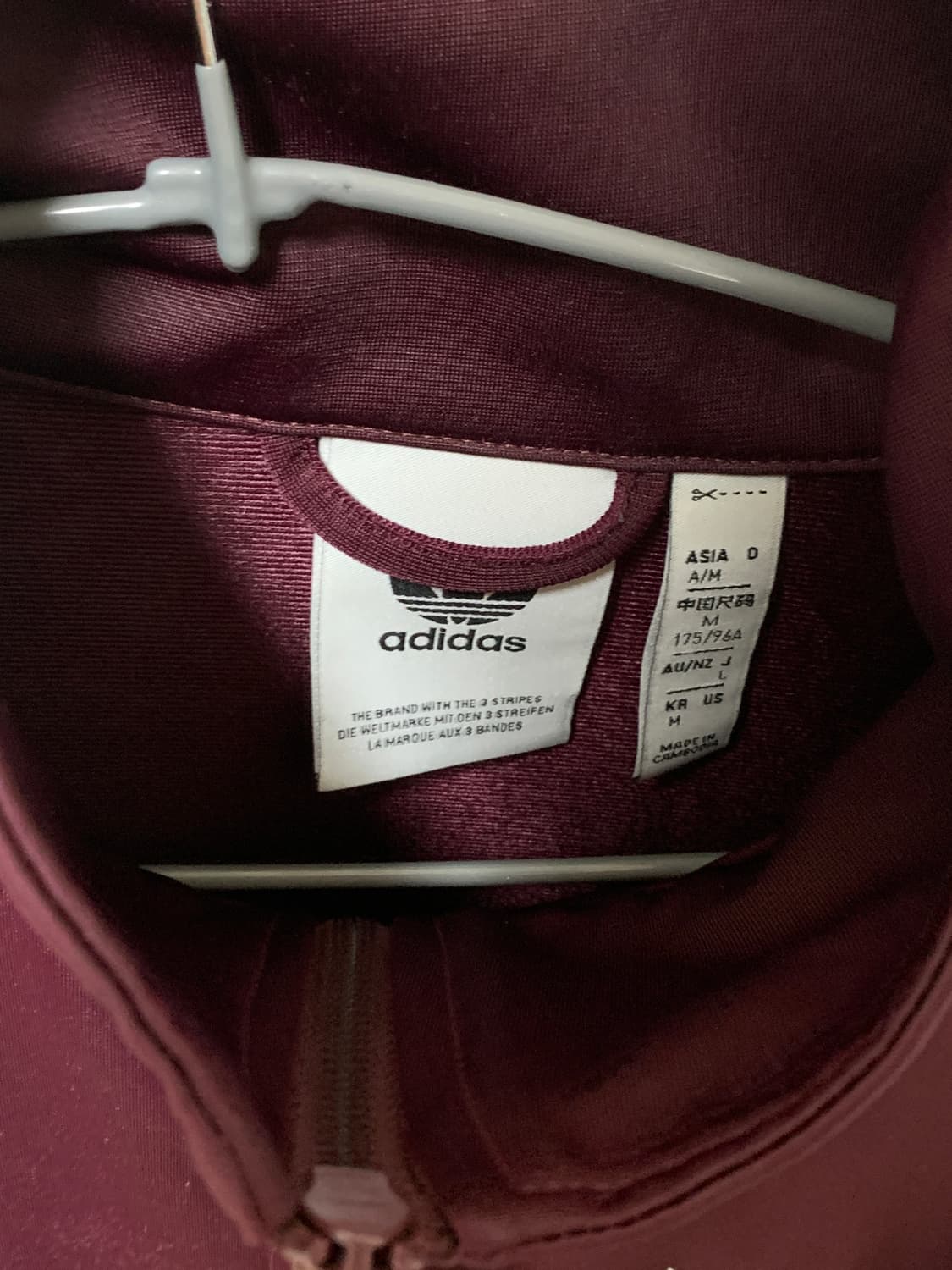 아디다스 파이어버드 클래식 마룬 M 상품이미지3