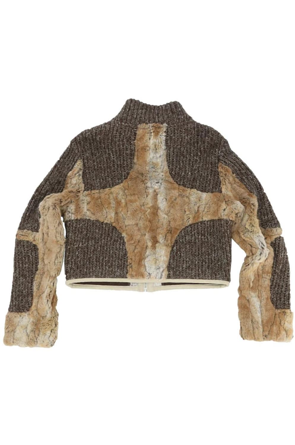 오들리워크샵 자켓 Drift Knit & Fur Quad Jacket 상품이미지3