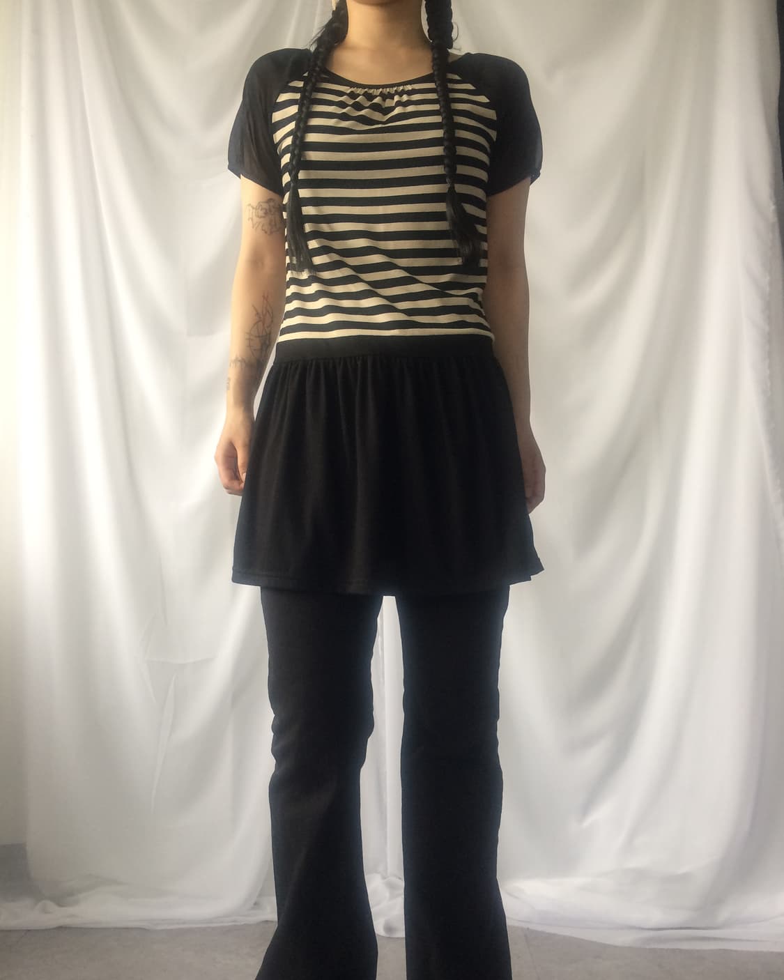 Stripe pattern onepiece 상품이미지1