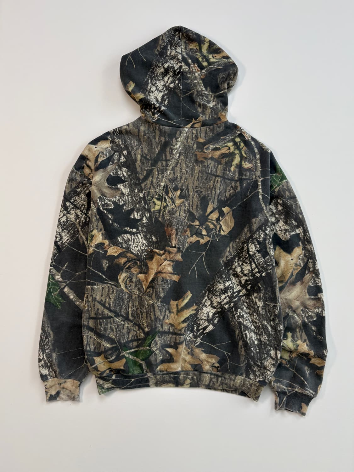 [XL] 빈티지 리얼트리 패턴 후드집업 상품이미지4