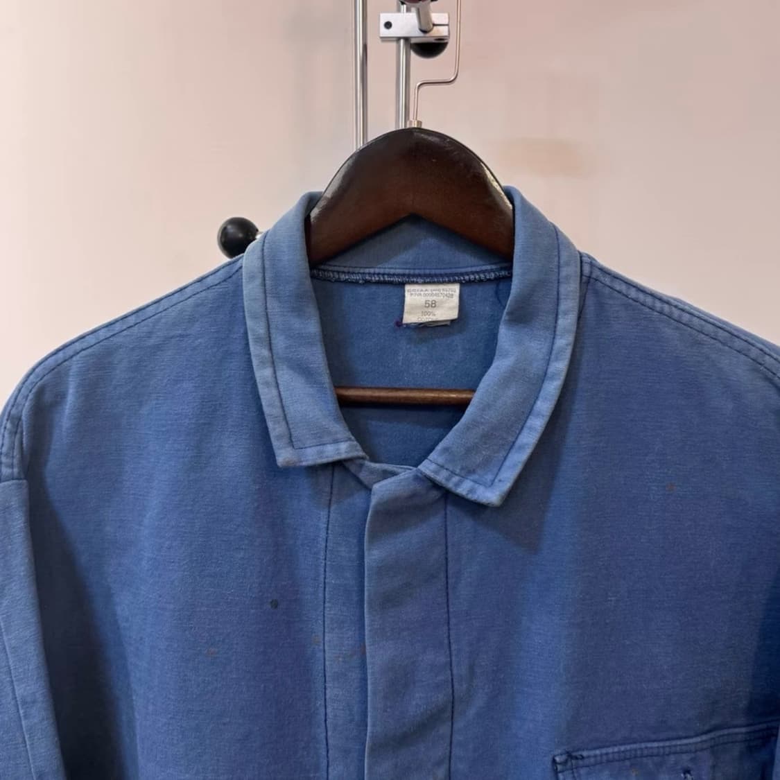 80s Vintage 오리지널 프렌치 리페어 워크 자켓 상품이미지3