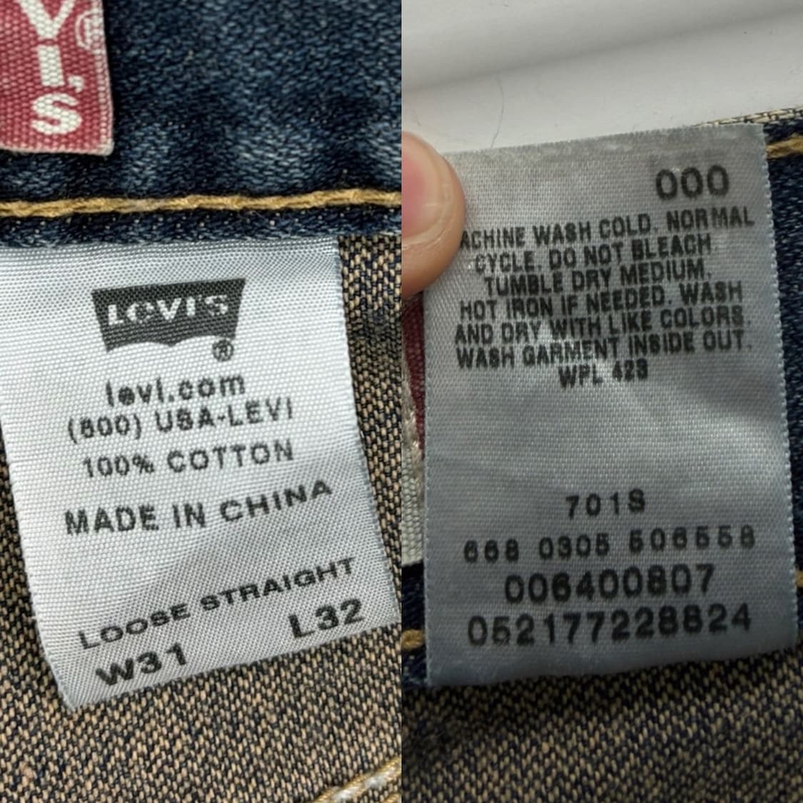 00s 리바이스 카펜터 데님팬츠 (31)  상품이미지7