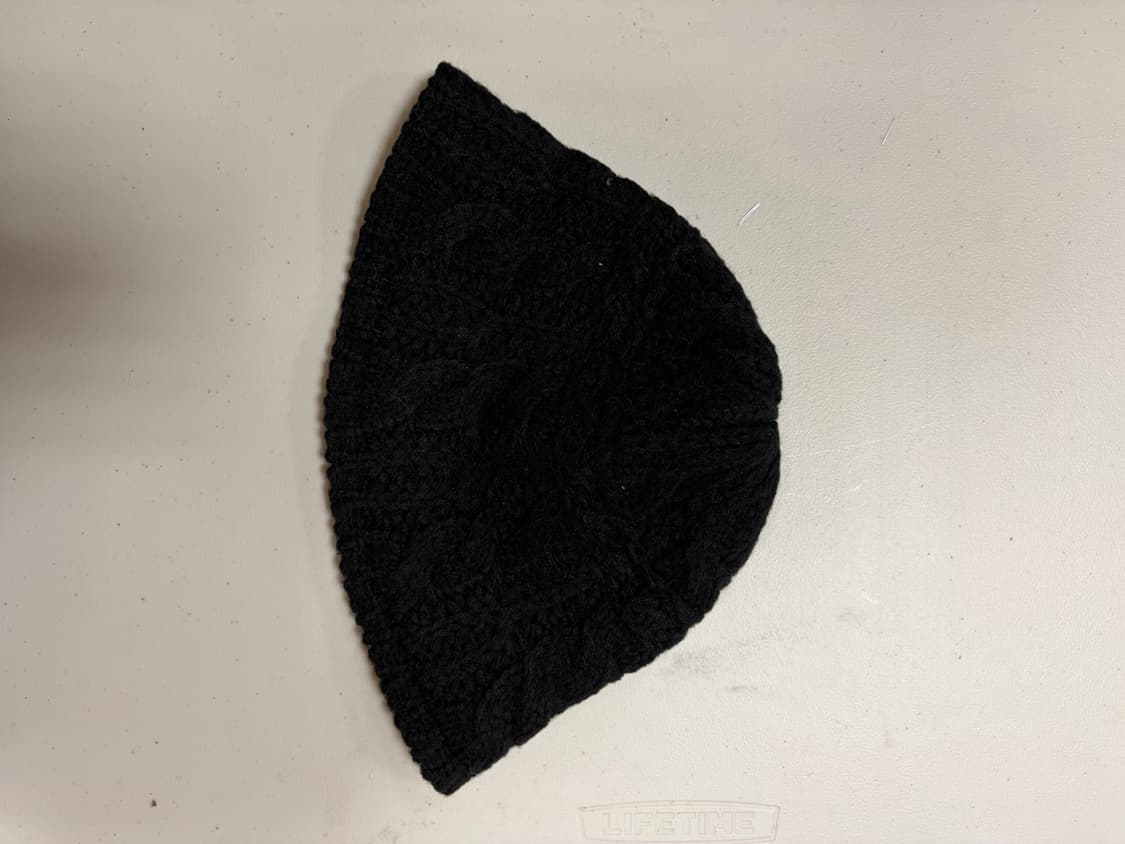 검정니트버킷햇 상품이미지1