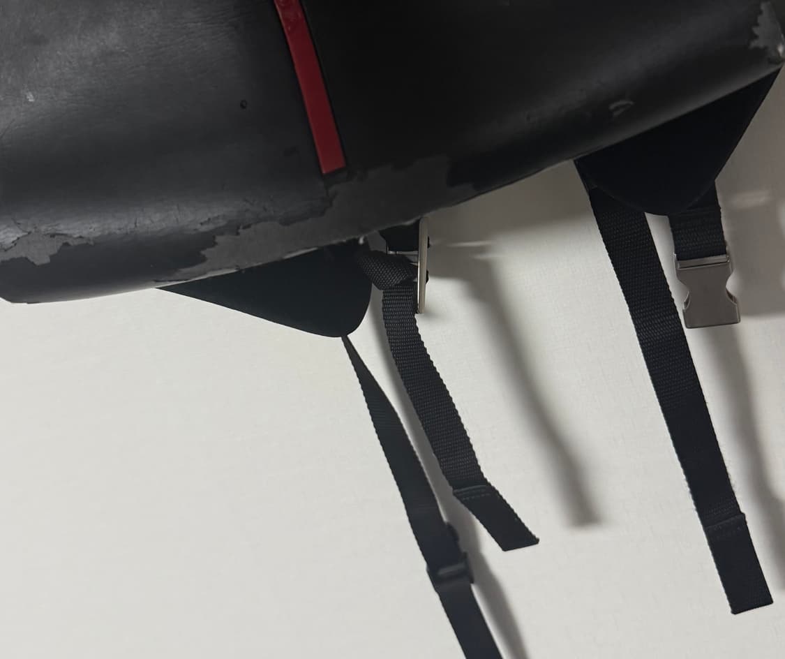 프라다 스포츠 유틸리티 레더 나일론 백팩 상품이미지8