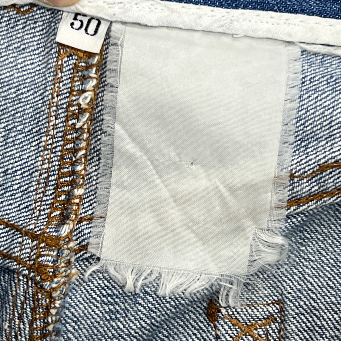 돌체앤가바나 데미지 워싱 데님 팬츠 50 상품이미지10