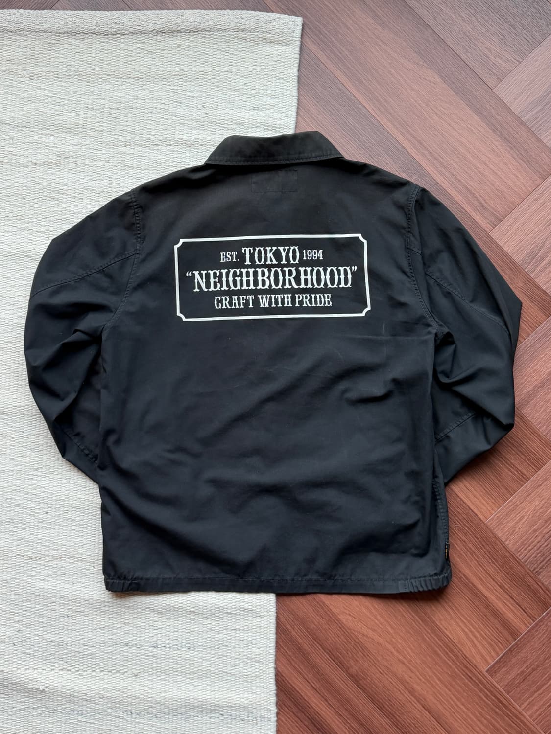 네이버후드 드리즐러 자켓 블랙 M 상품이미지1