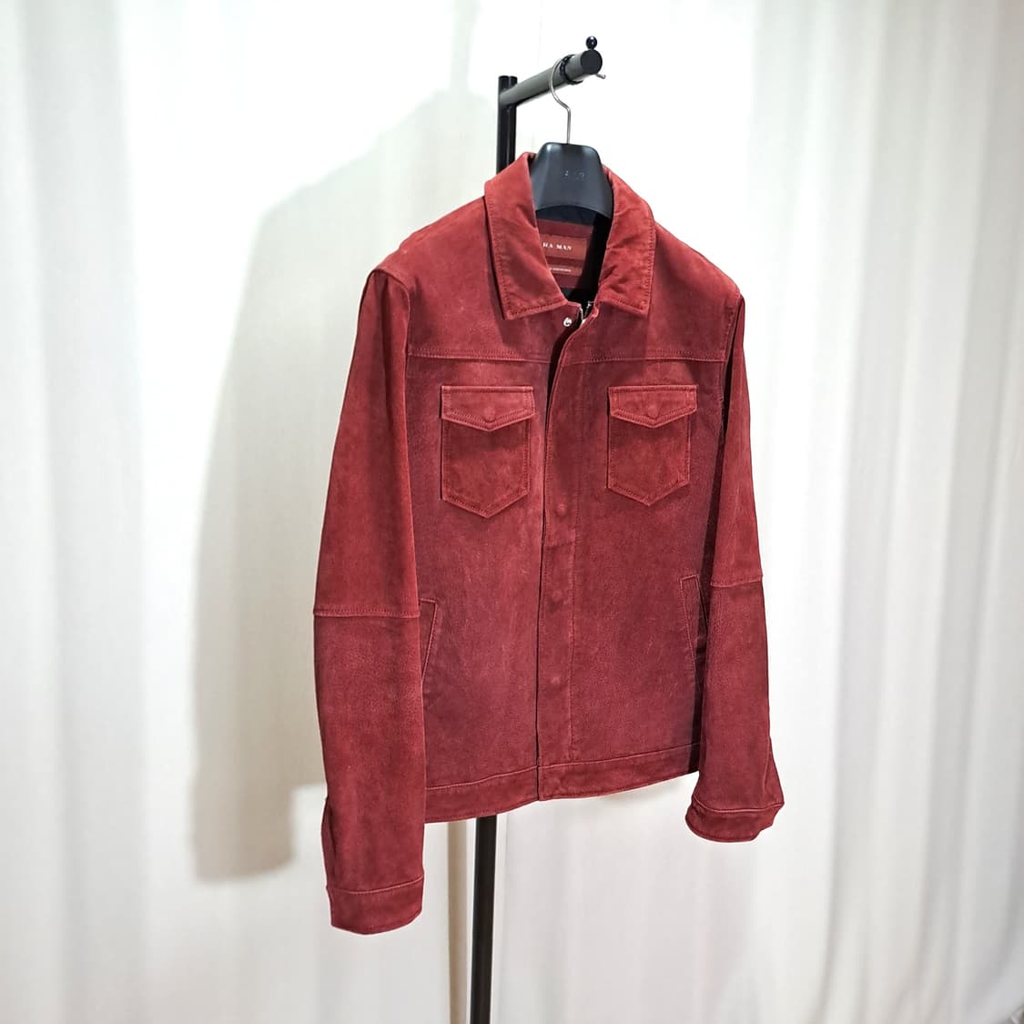 (택포) 자라 리얼레더 스웨이드 트러커 자켓 100-105 B772 상품이미지2