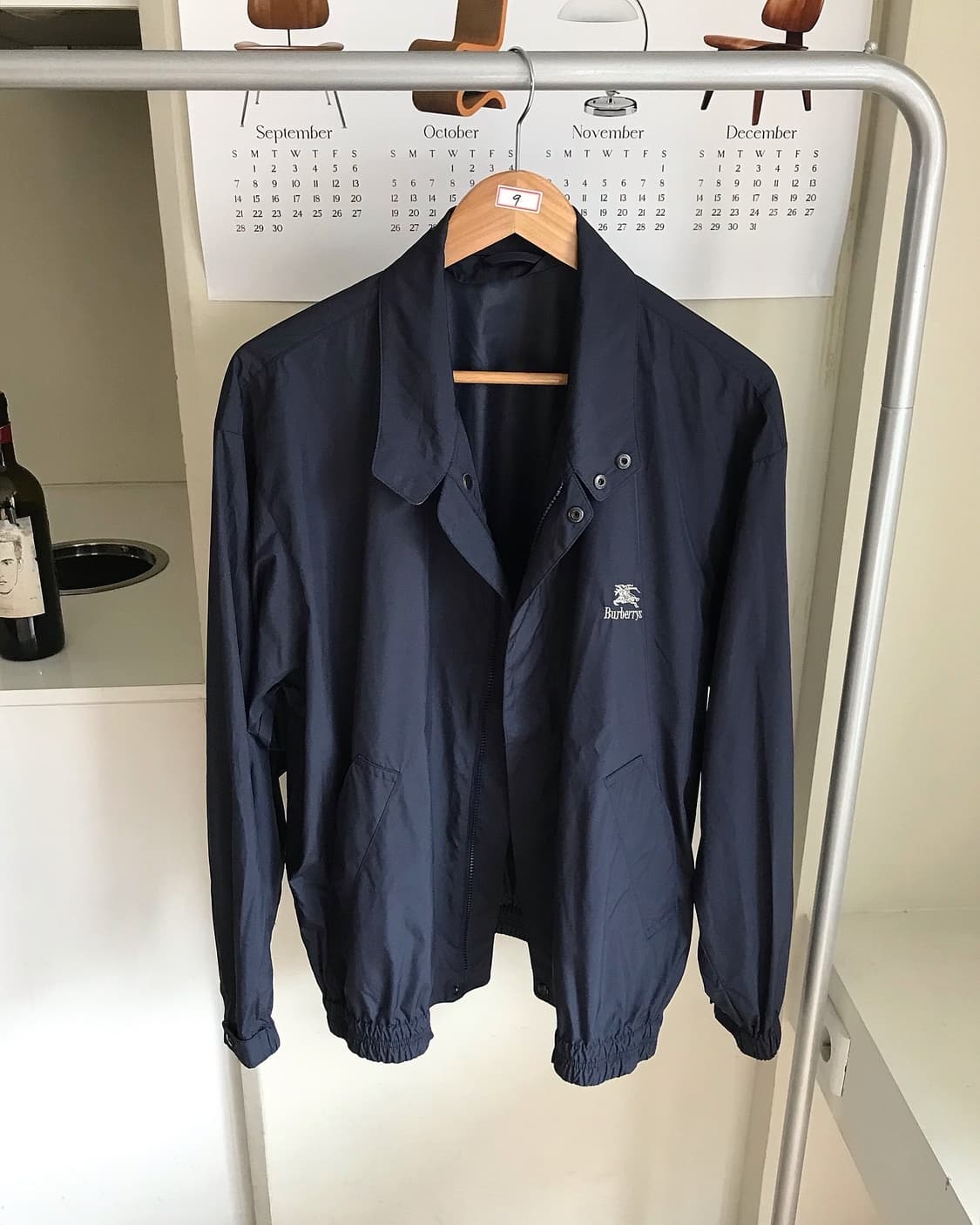 버버리 로고 블루종 자켓 상품이미지2