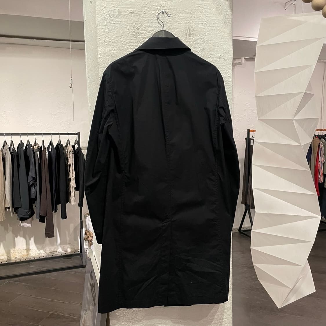 요지야마모토 하이넥 셔츠 코트 상품이미지4