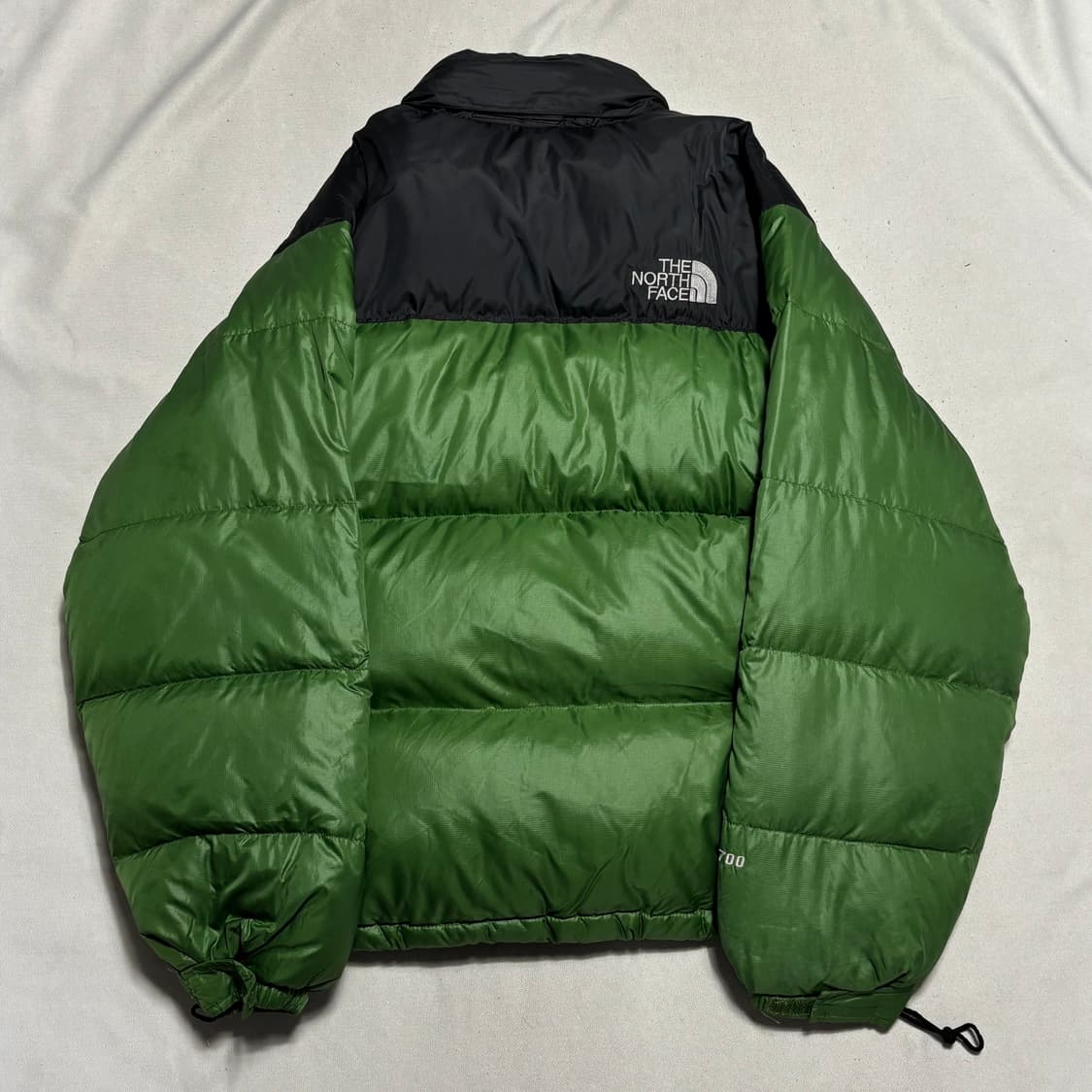 105 노스페이스 눕시 700 그린 패딩 상품이미지3