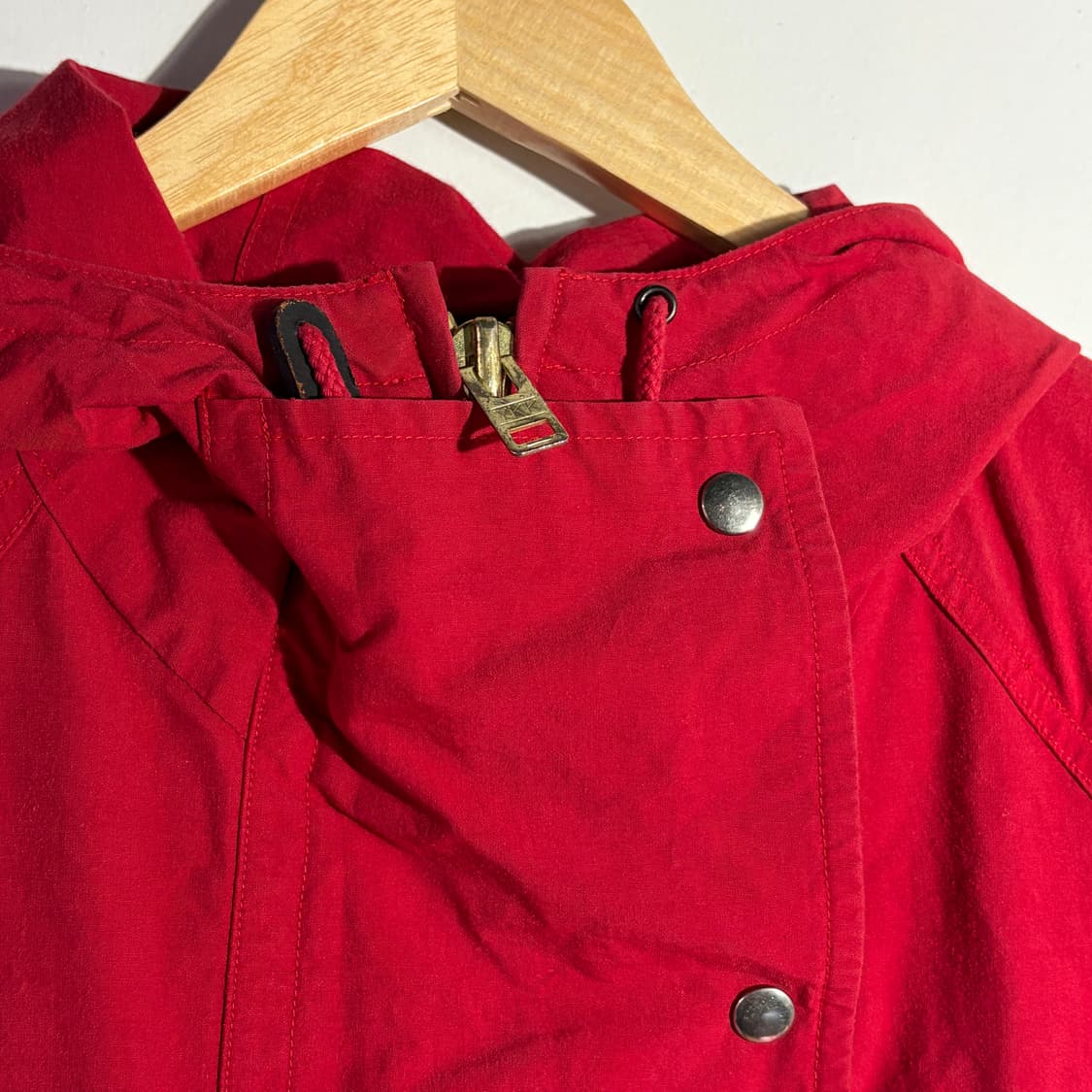 폴로 랄프로렌 빈티지 레드 후드 파카 자켓 상품이미지3