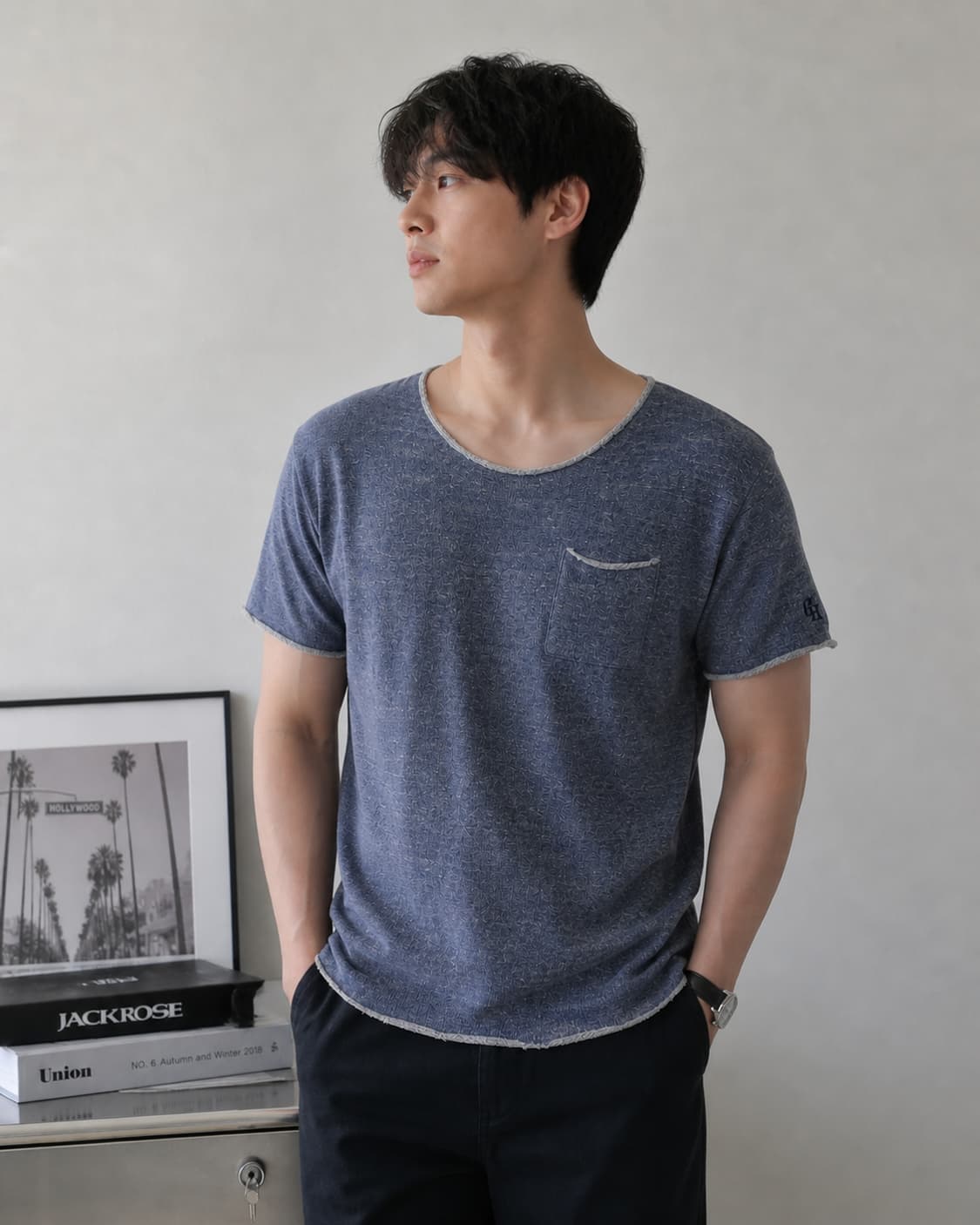 [M] Grab in Hollywood x JACKROSE 큐프라 혼방 상품이미지1