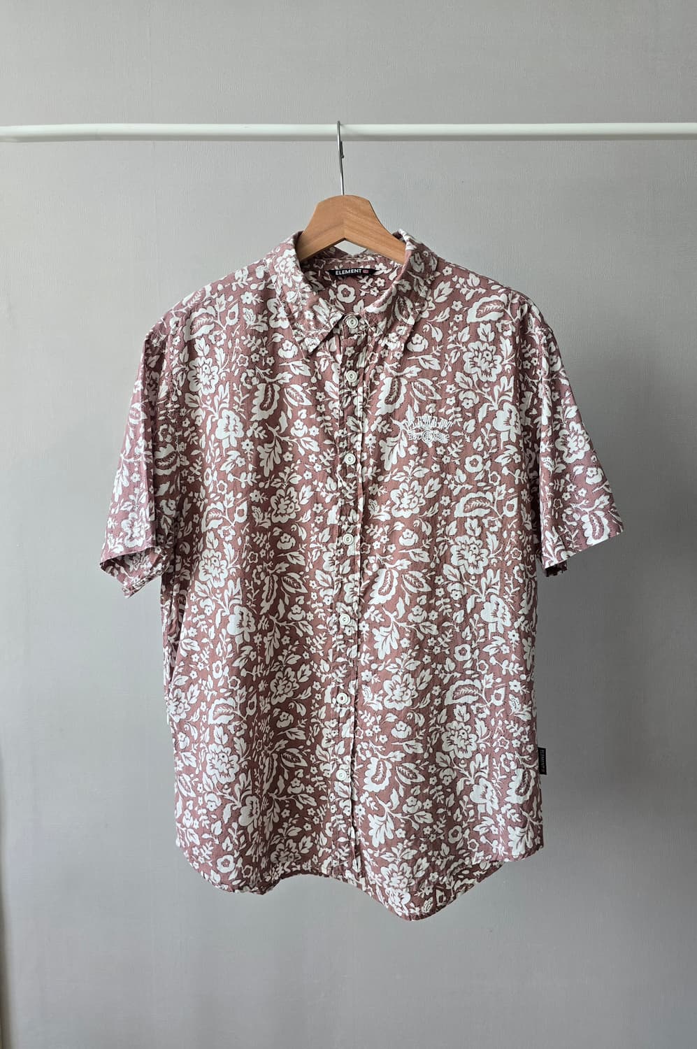 ELEMENT 플로럴 하와이안 셔츠 L 상품이미지1