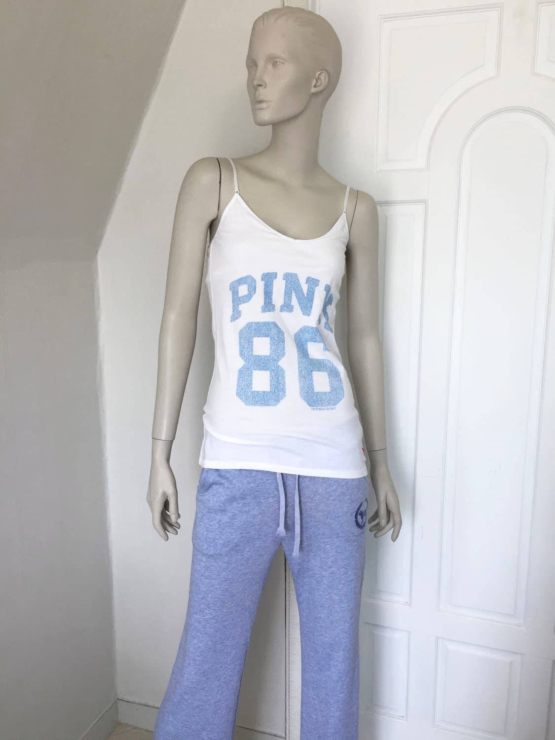 PINK Number Whit Blue Tank  상품이미지6