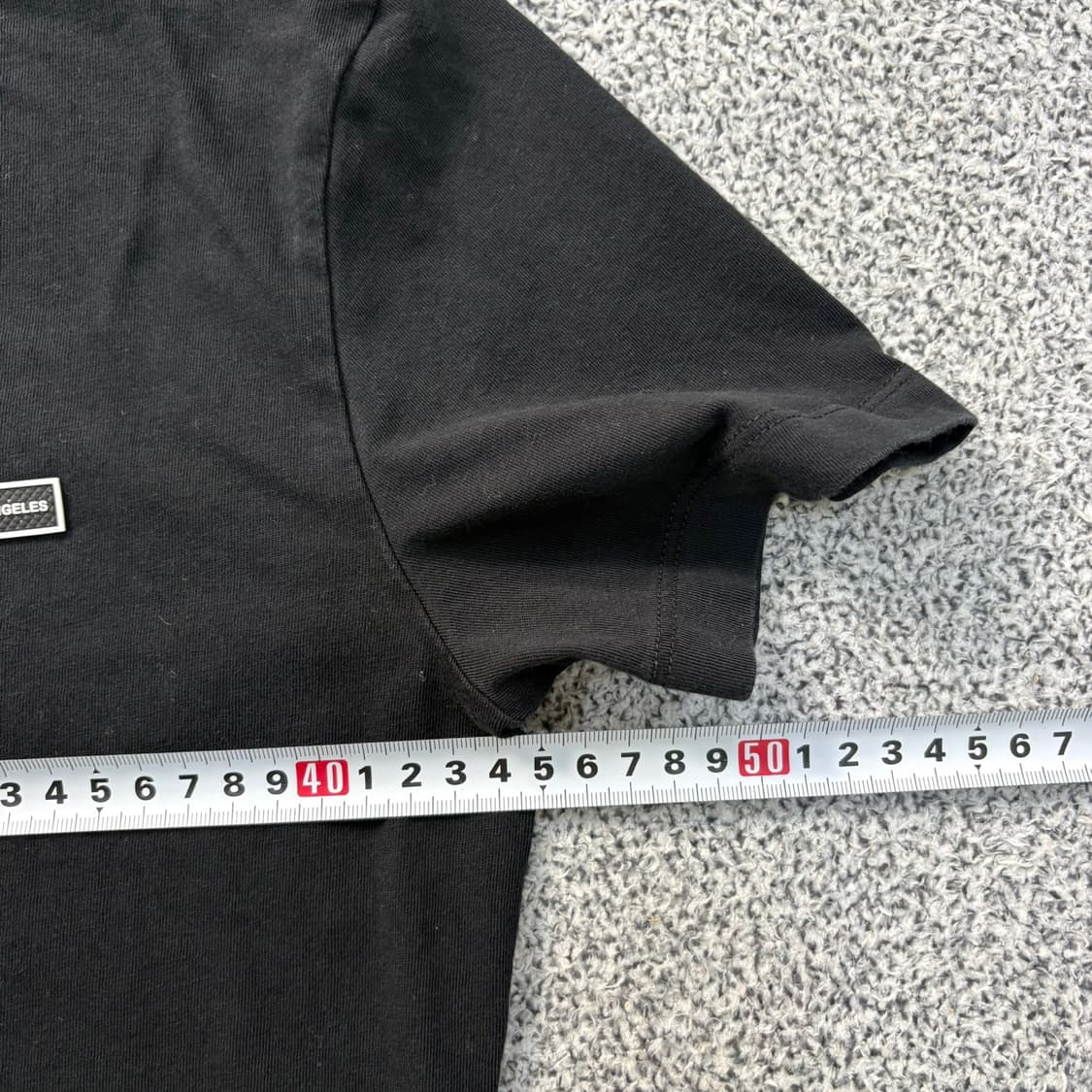 S 게스 남성 박스로고 반팔 티셔츠 0331J 상품이미지5