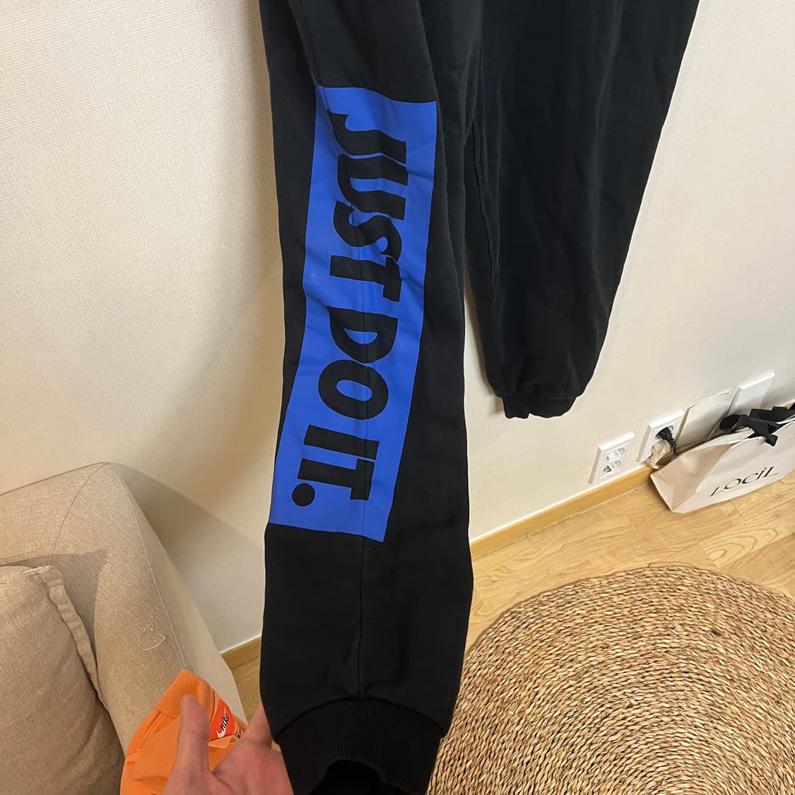 (여성 XL) 나이키 더블 스우쉬 저스트두잇 조거 팬츠 (기모O) 상품이미지3