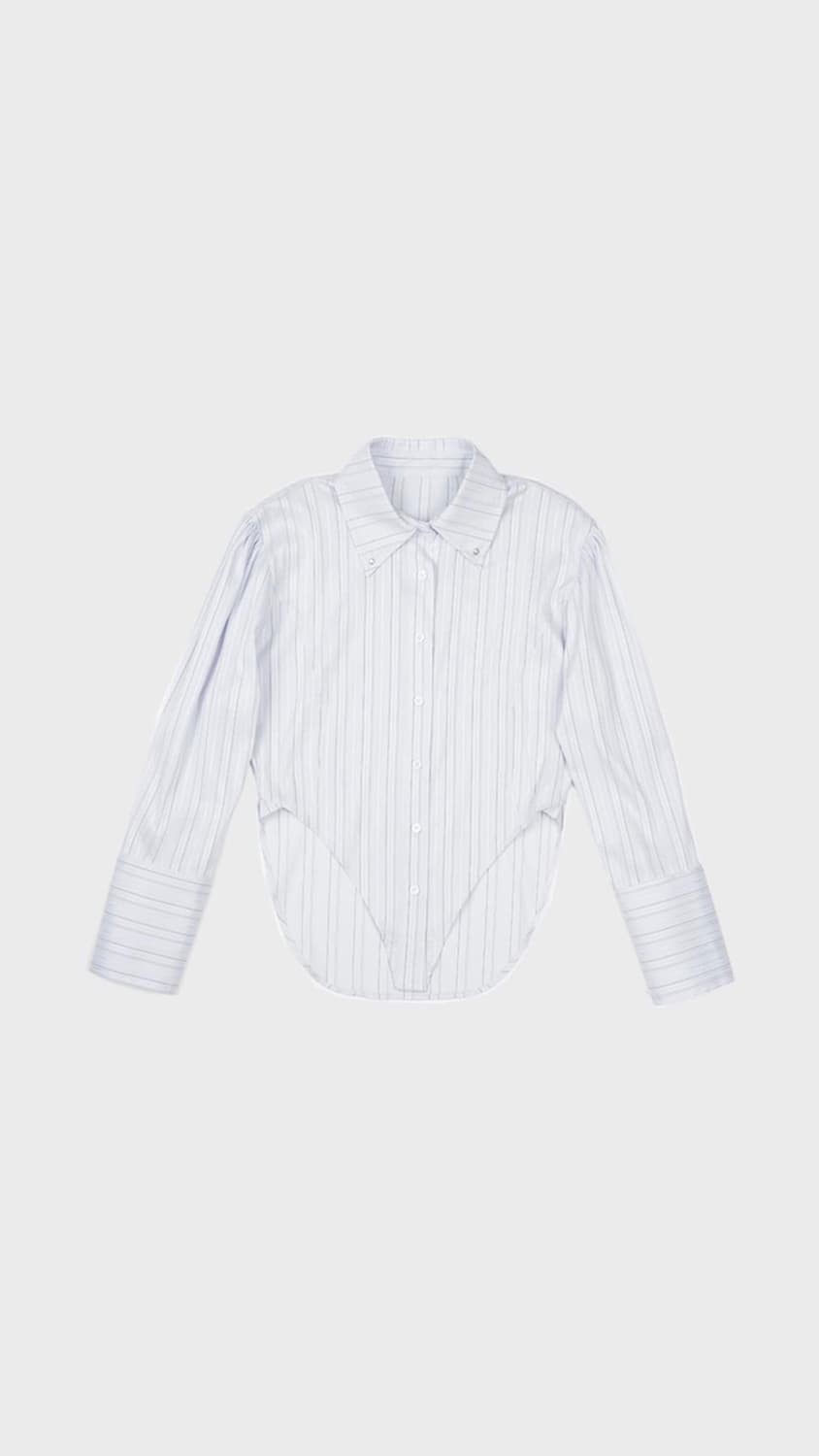 데어드 bikini line metal stripe shirt 셔츠 상품이미지1