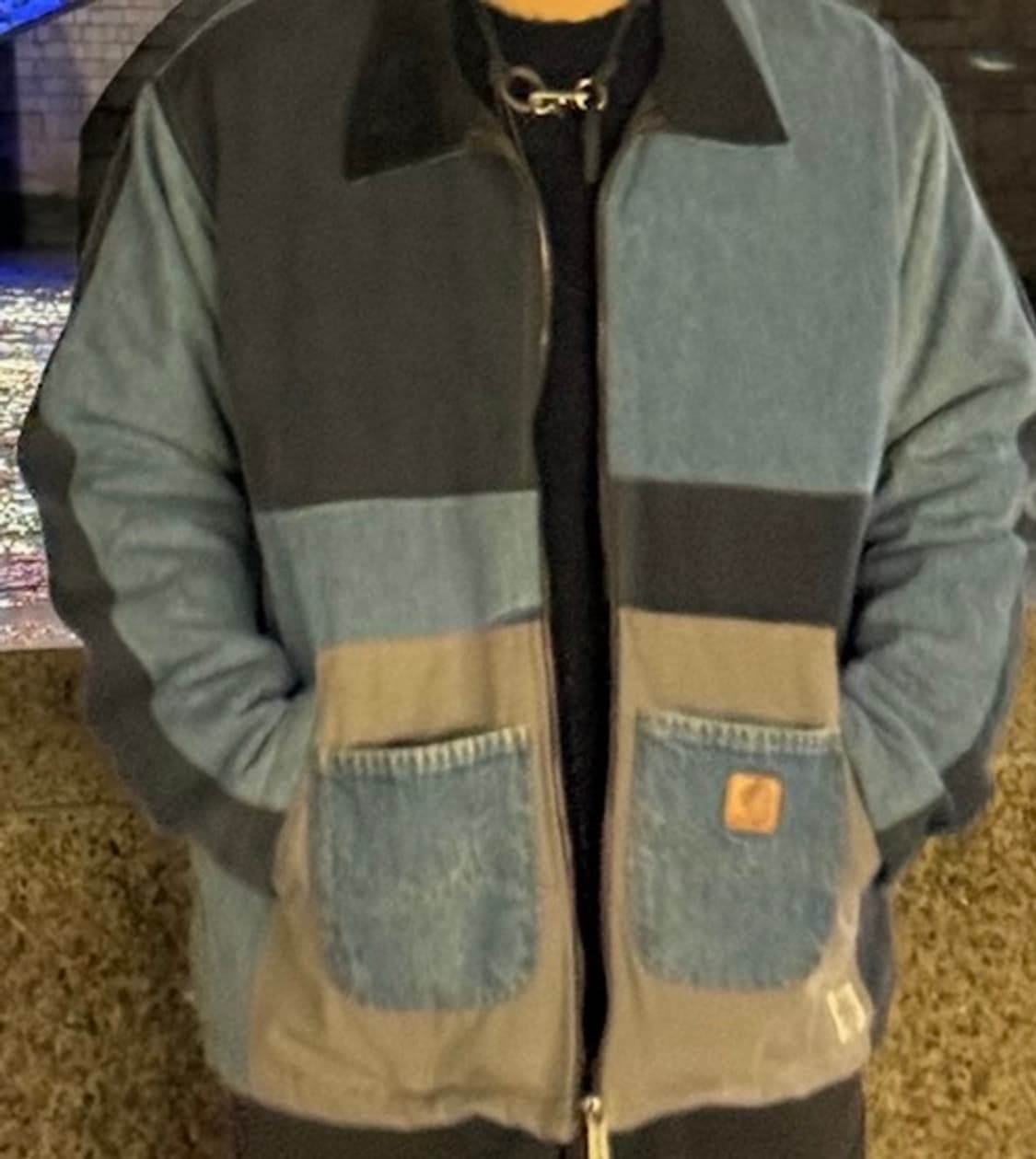 L) 칼하트 패치워크 빈티지 자켓 상품이미지2