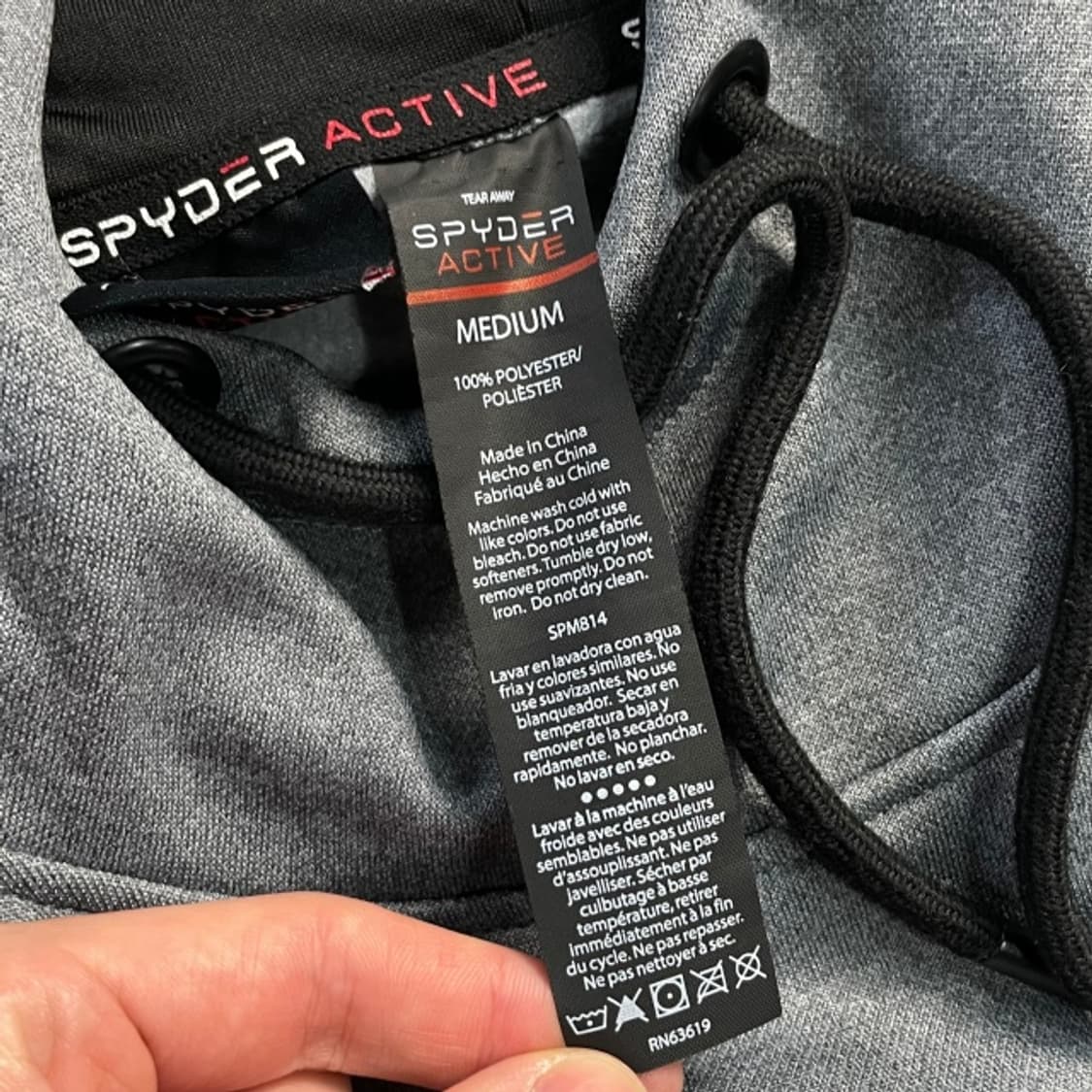 100 스파이더 후드티  상품이미지4