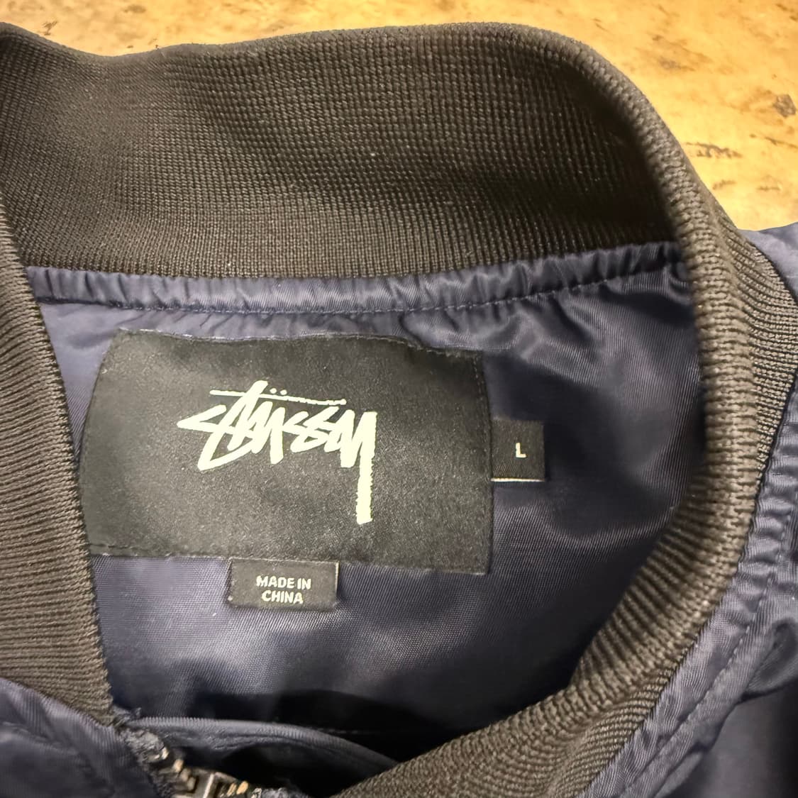 [ 정품/L ] STUSSY 스투시 봄버 자켓 상품이미지5