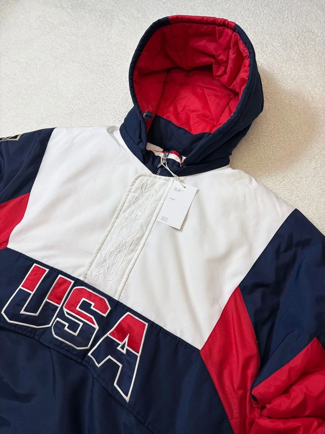 스타터 17FW 누빔 아노락 자켓 PN6075 상품이미지2