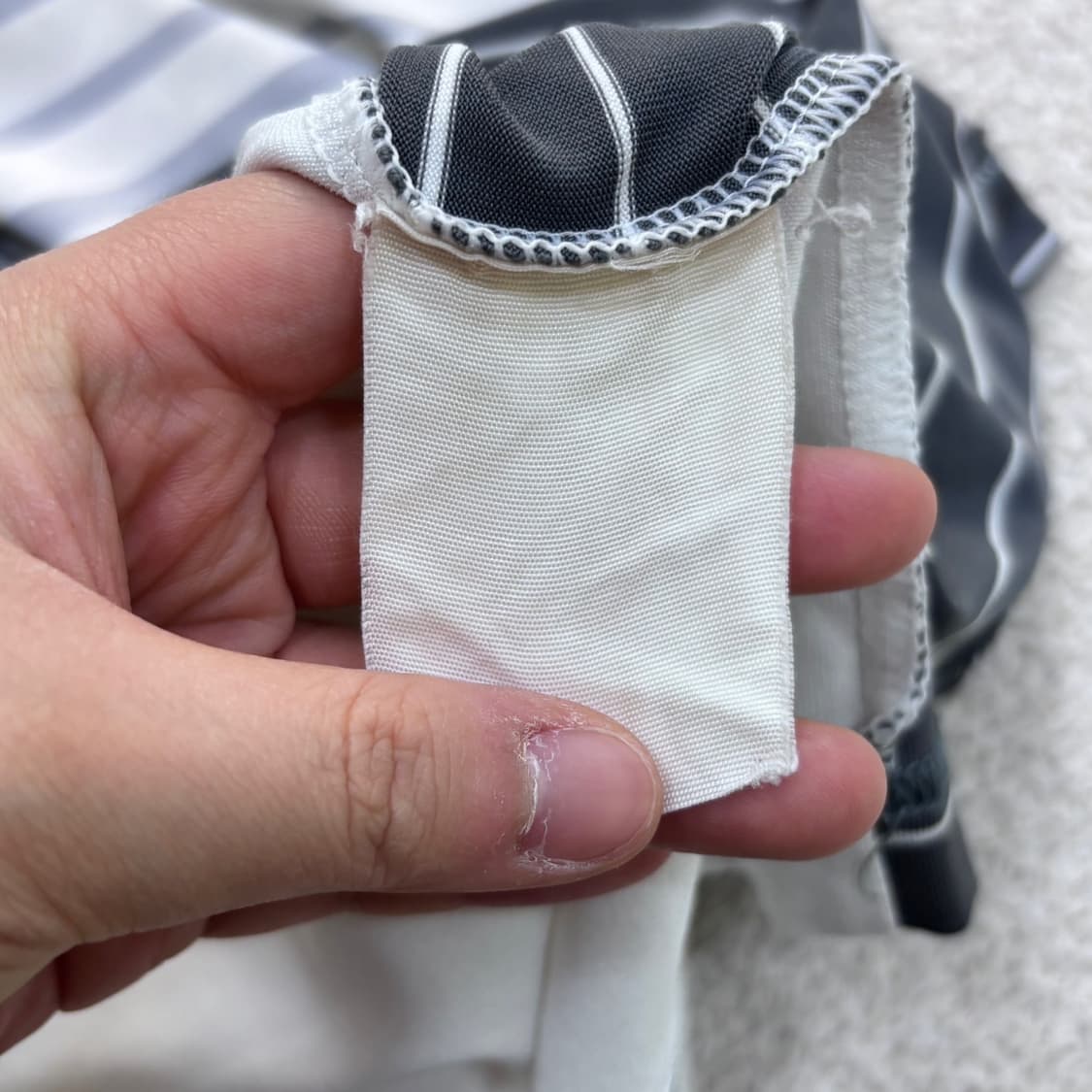 XL 언더아머 스트라이프 반팔 티셔츠 0413E 상품이미지4