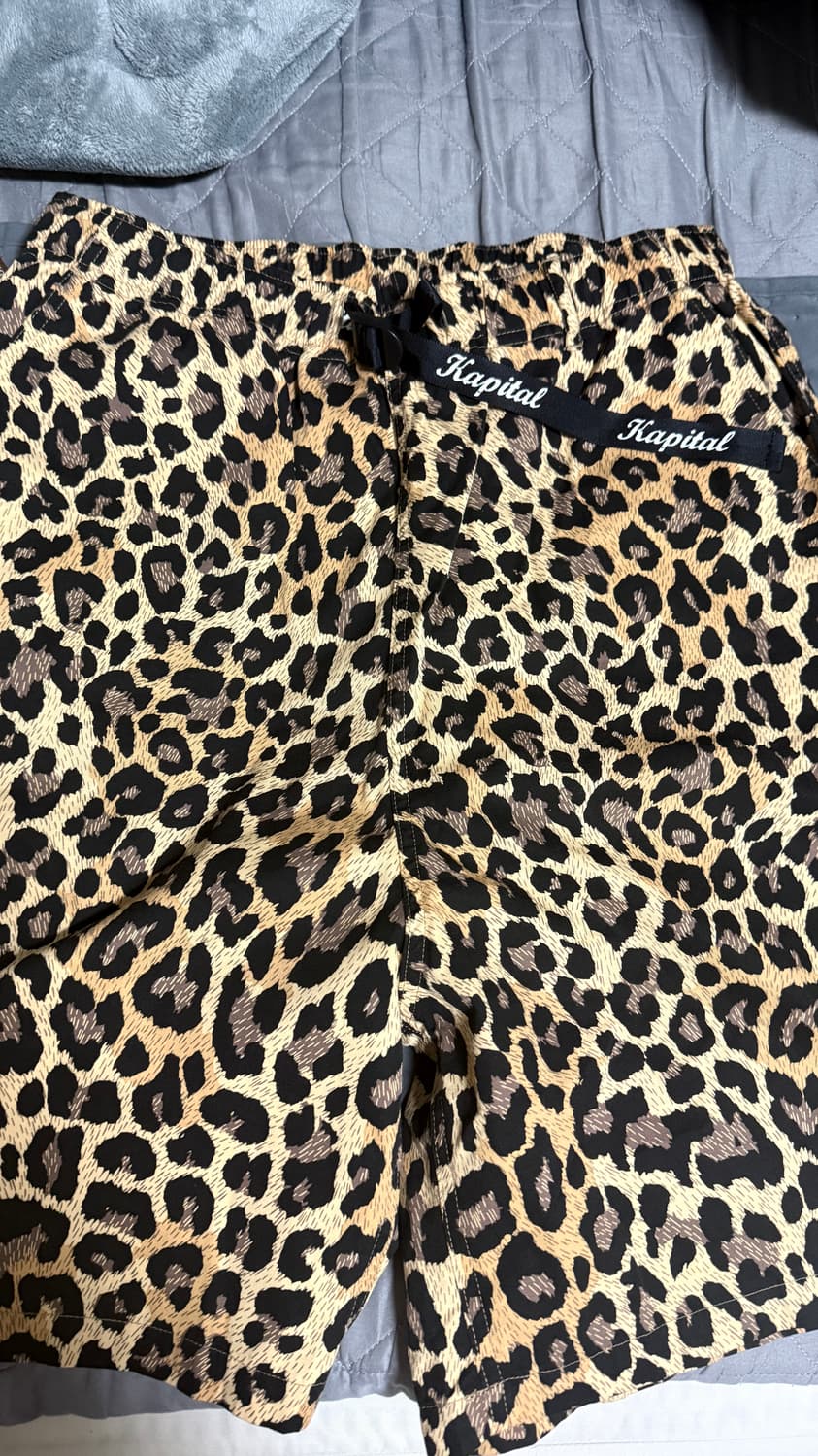 캐피탈 레오파드 이지 숏팬츠 호피 상품이미지1