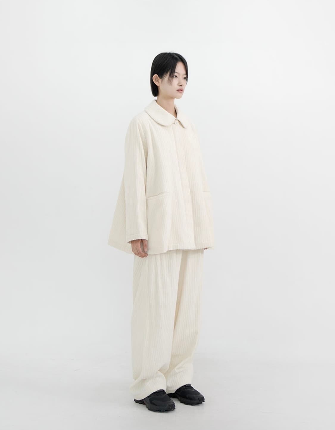 Eunoia 유노이아 코듀로이 자켓 아이보리 상품이미지3