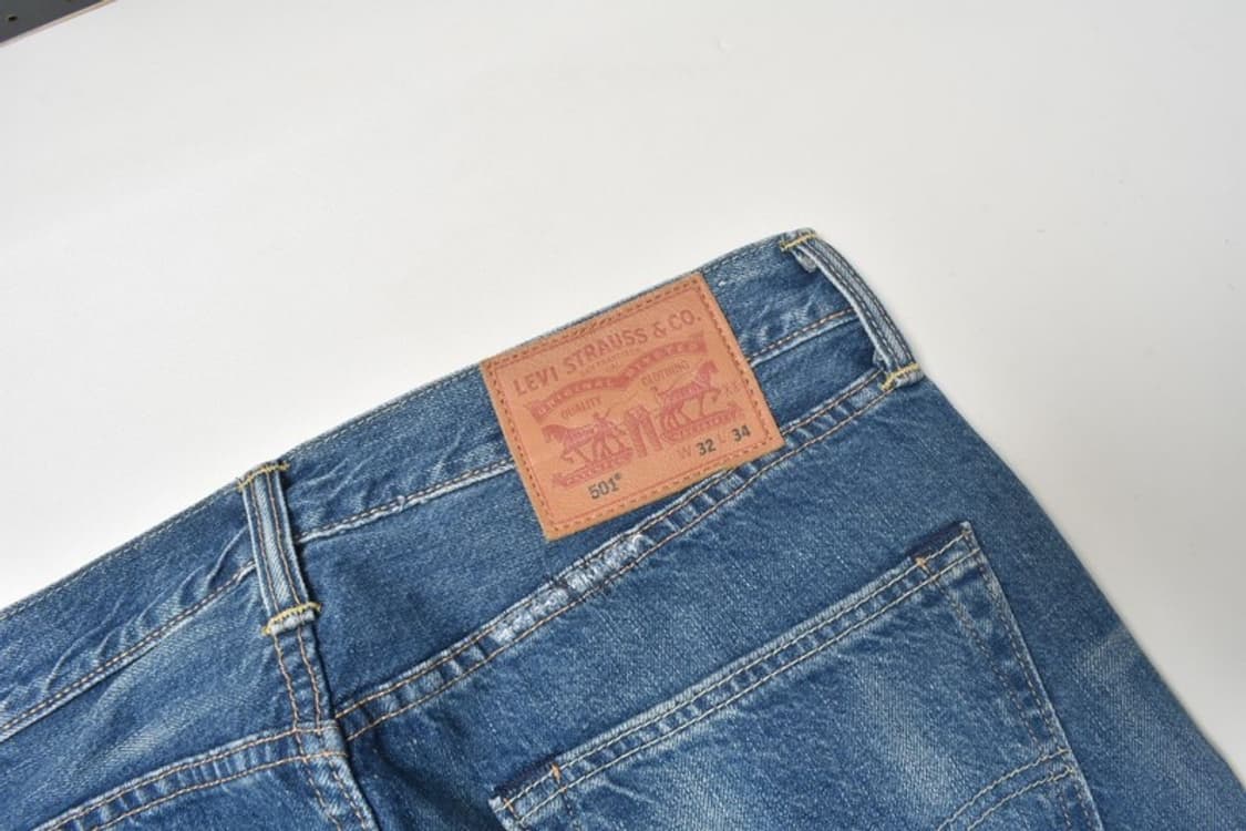 00S 리바이스 501 스컬 청바지 데님팬츠 32 상품이미지8