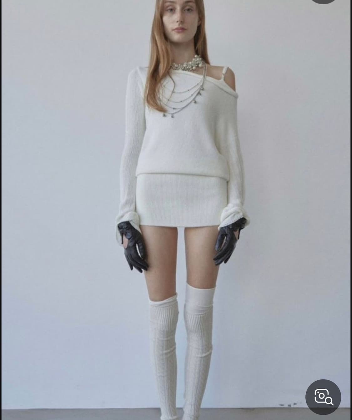 스컬프터 원숄더 투웨이 원피스 장원영 사나 착용 상품이미지1