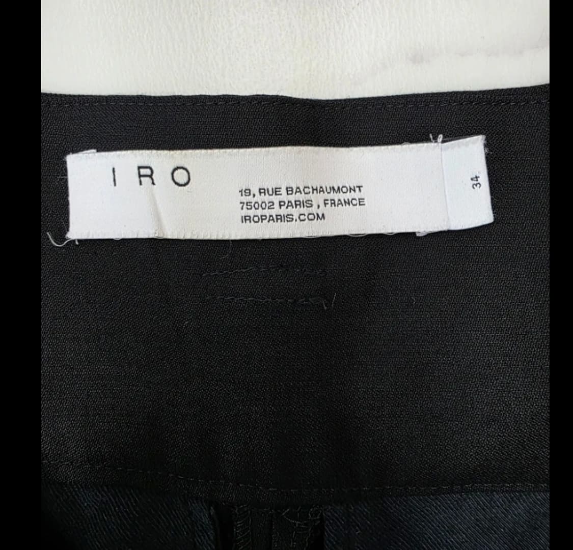 IRO 이로 하이웨스트 팬츠 바지 28 상품이미지8
