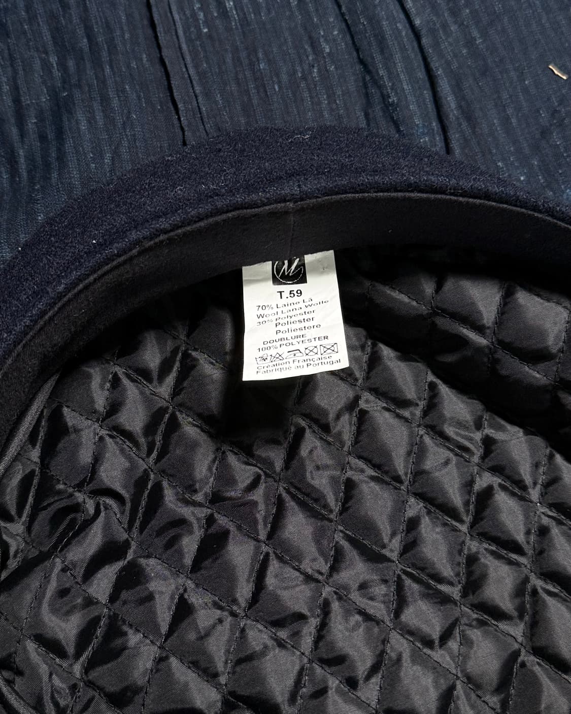 유럽 빈티지 울 블랜드 피들러 캡 59 상품이미지5