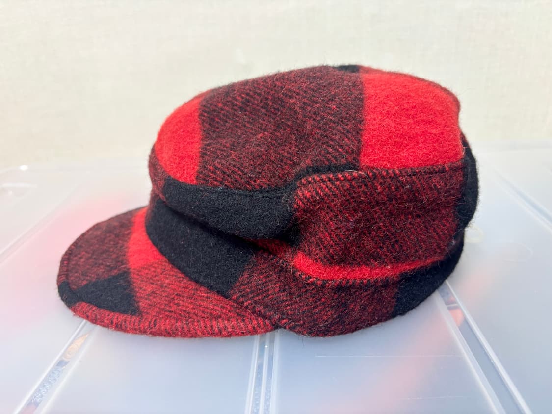 뉴욕햇 버팔로 체크 울 캡 햇 모자 미사용 미국산 상품이미지2