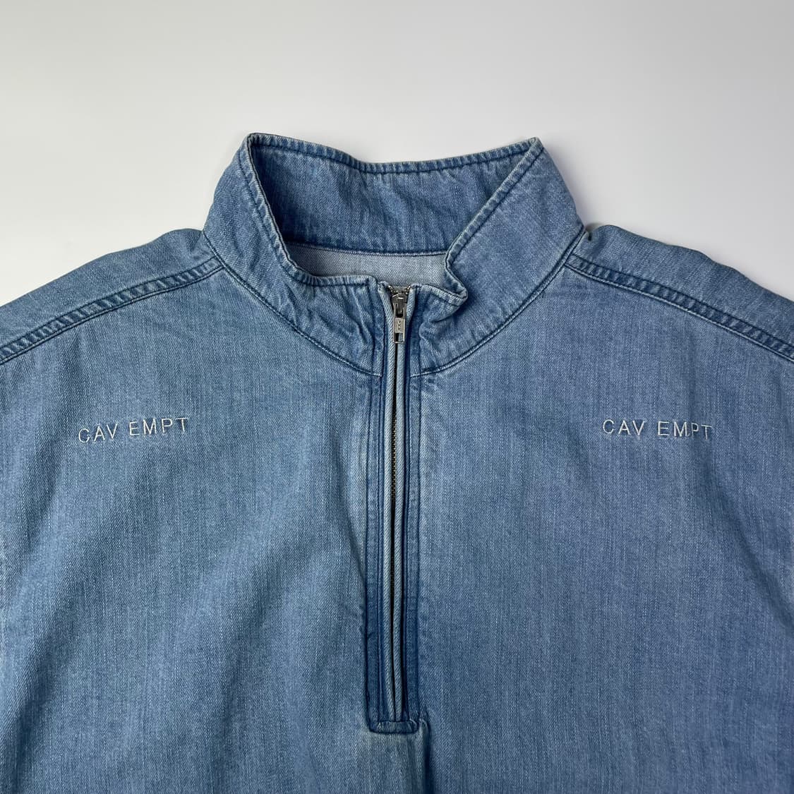 CAVEMPT DENIM 카브엠트 하프 데님 자켓 상품이미지2